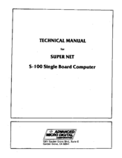 ADC Super Net S-100 Technical Manual
