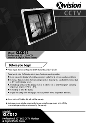 XVision XLCD12 Instruction Manual