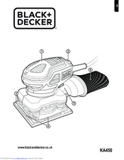 Black & Decker KA450 Original Instructions Manual