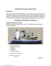 Hunter XCITE Quick Start Manual