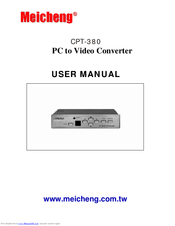 Meicheng CPT-380 User Manual