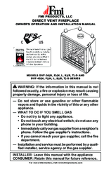 FMI DVF-36NLT-D Owner's Operation And Installation Manualmanual