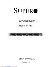 Supermicro 1028-WTNR(T) User Manual