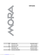 Mora VMT441X Instruction Manual
