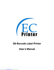 EC Printer Q8 User Manual
