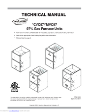 ComfortNET *CVM970803BNA* Technical Manual
