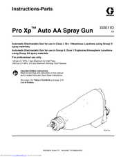Graco HA2T10 Instructions-Parts List Manual