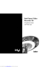 Intel Smart Video Recorder III Installation Manual