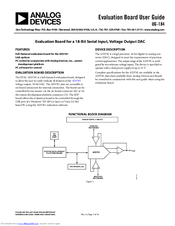 Analog Devices EVAL-AD5781 User Manual