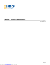Lattice Semiconductor LatticeXP2 User Manual