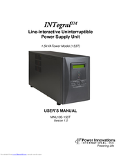 Power Innovations MNL105-153T User Manual