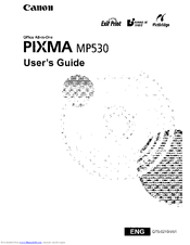Canon PIXMA MP530 User Manual