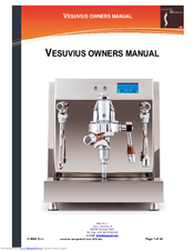 M&V S.r.l. Vesuvius Owner's Manual