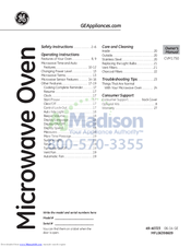 GEAppliances CVM1750 Owner's Manual