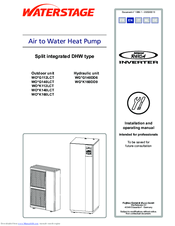 Waterstage WG*K160DD9 Installation And Operating Manual