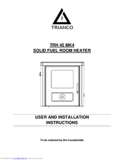 Trianco TRH 45 MK4 User And Installation Instructions Manual
