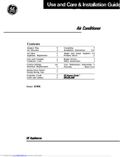 GE AVS06 Use And Care & Installation Manual