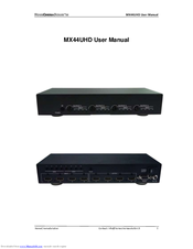 HomeCinemaSolution MX44UHD User Manual
