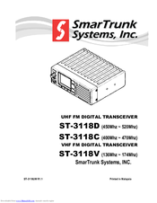 SmarTrunk Systems ST-3118C User Manual