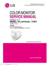 LG Flatron 774FT Service Manual