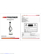 Premier ED-3256 Instruction Manual
