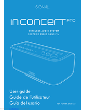 Signal inconcert pro User Manual