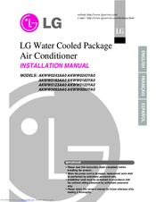 LG AKWW0243AA0 Installation Manual