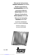 Teka DV-80 GLASS Instruction Manual