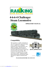 Rail King 4-6-6-4 Challenger Operator's Manual