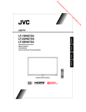 JVC LT-28HA52U Operating Instructions Manual