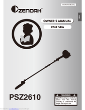 Zenoah PSZ2610 Owner's Manual