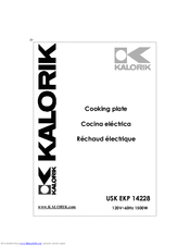 Kalorik USK EKP 14228 Operating Instructions Manual