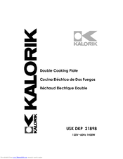 Kalorik USK DKP 21898 Operating Instructions Manual
