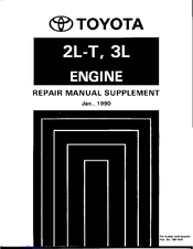 Toyota 2L-T Repair Manual