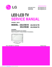 LG 22LV2510 Service Manual