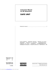 Atlas Copco SAPE Instruction Manual