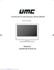 UMC X23/50G-BR-FTCDUP-UK User Manual