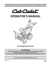 Cub Cadet 31BH57TU596 Operator's Manual