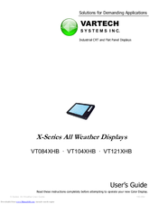 VarTech Systems VT121XHB User Manual