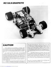 Associated Electrics RC12LS Graphite Manual