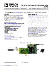 Analog Devices EVAL-AD7626FMCZ User Manual