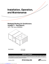 Ingersoll-Rand YH*150 Installation, Operation And Maintenance Instructions