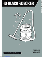 Black & Decker WBV1405P Original Instructions Manual