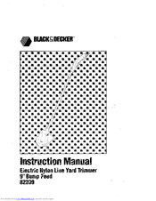 Black & Decker 82209 Instruction Manual
