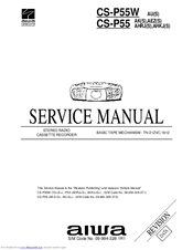 Aiwa CS-P55W Service Manual