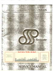 Seagate ST425 Service Manual