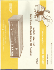 Realistic STA-120B Owner's Manual
