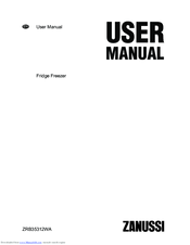 Zanussi ZRB35312WA User Manual