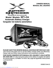 Battery Extender SP1-CA Owner's Manual
