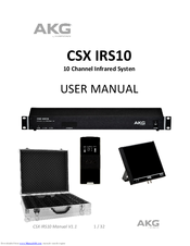 AKG CSX IRS10 User Manual